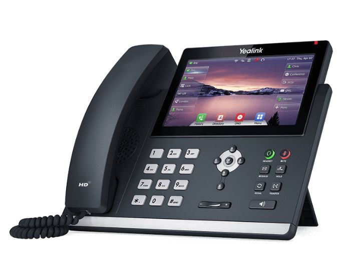 Yealink T48U phone images. For details please call 989-883-3411